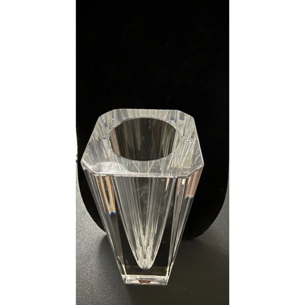 Orrefors Crystal Vase Lars Hellsten Odyssey Design - 7